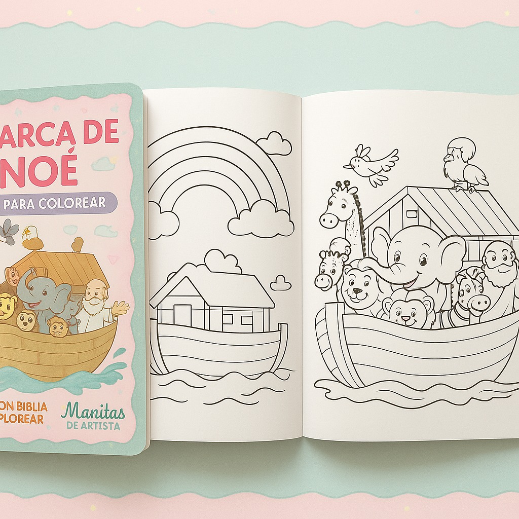 El Arca de Noé - Libro para colorear